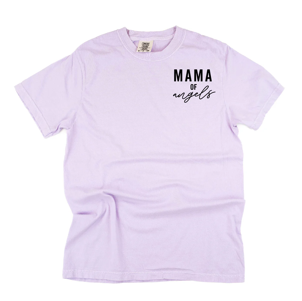 Mama/Mom of Angel(s) - Comfort Colors Tee - Image 8