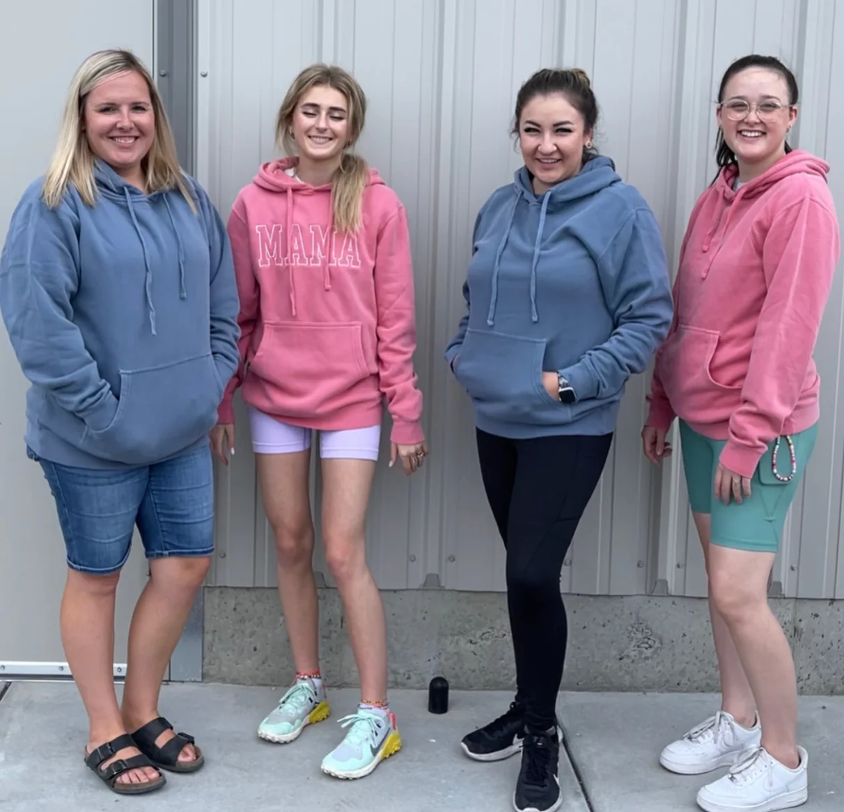 Embroidered PIGMENT Hoodie - MAMA - Outline - Image 12