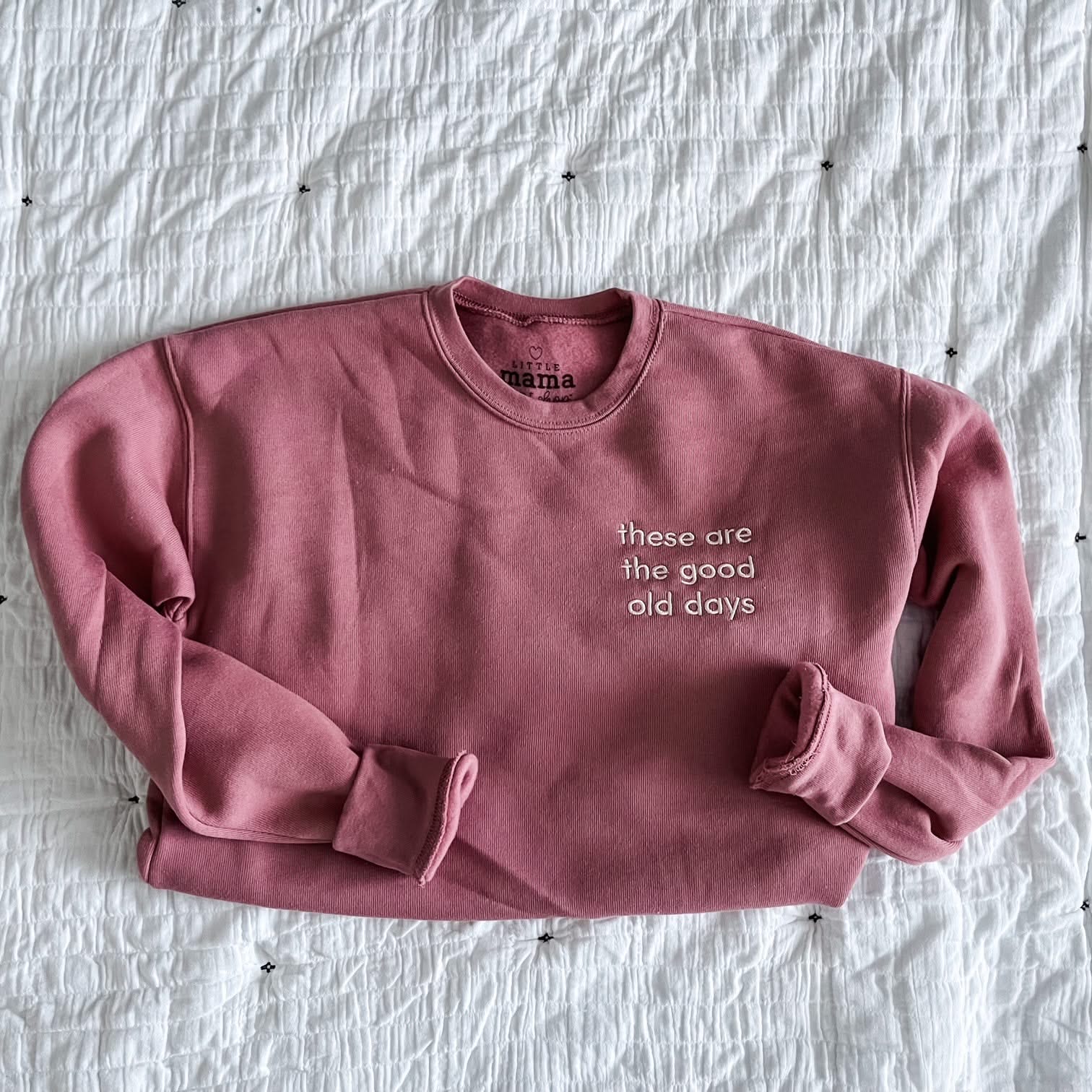 These Are The Good Old Days - Limited Edition LMSS® Embroidered SUPER-SOFT Fleece - Image 9