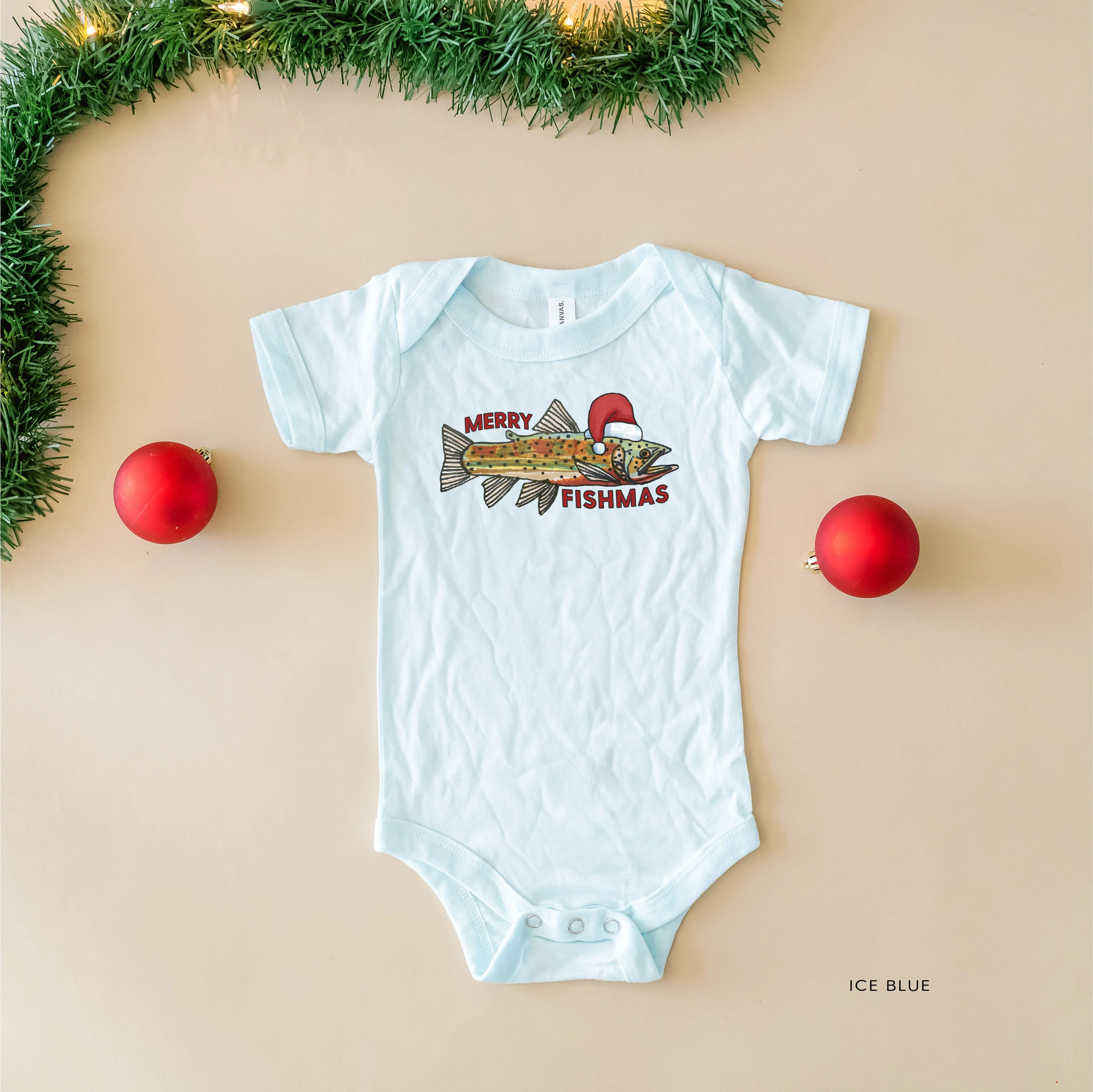 Merry Fishmas - Child Tee - Image 4
