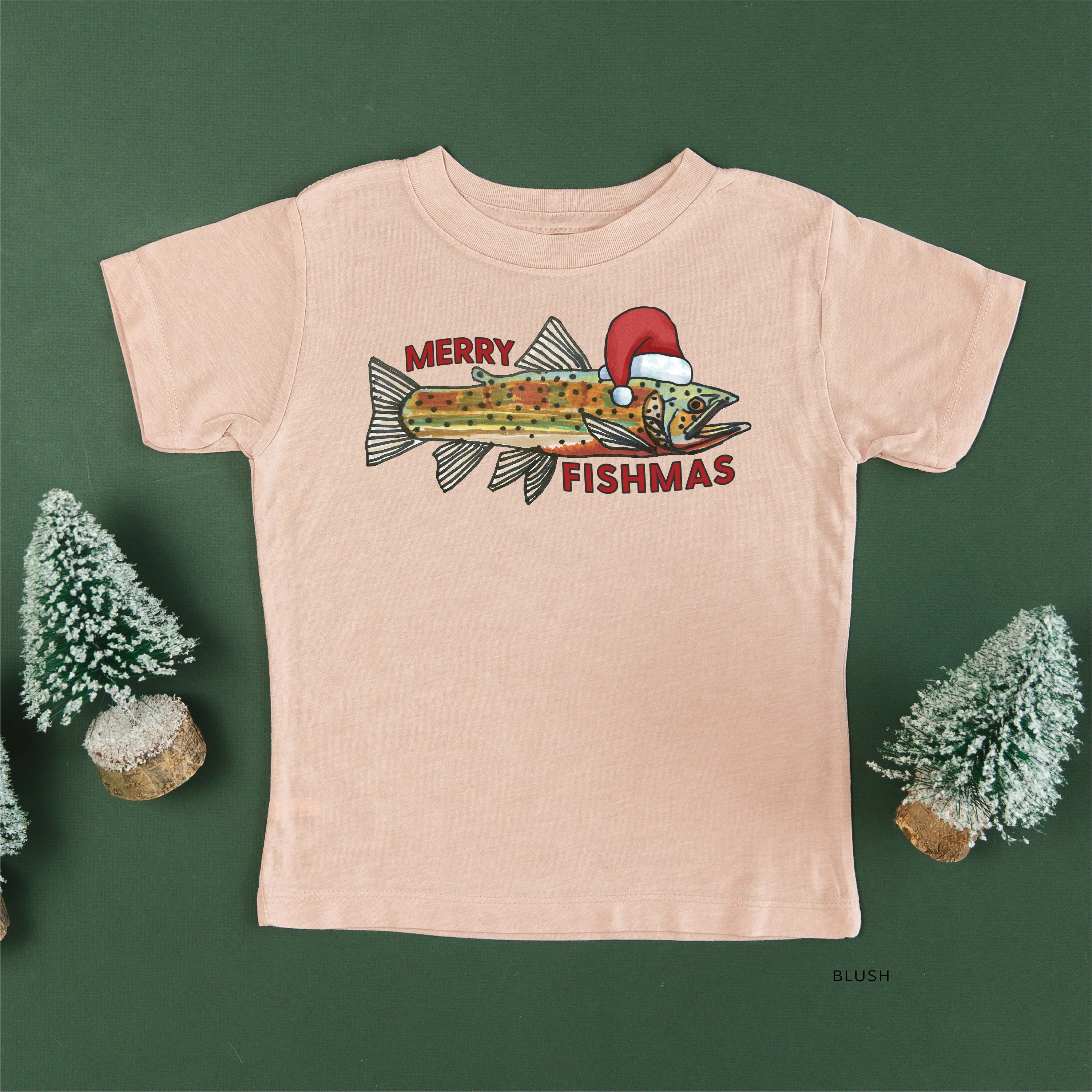 Merry Fishmas - Child Tee - Image 7