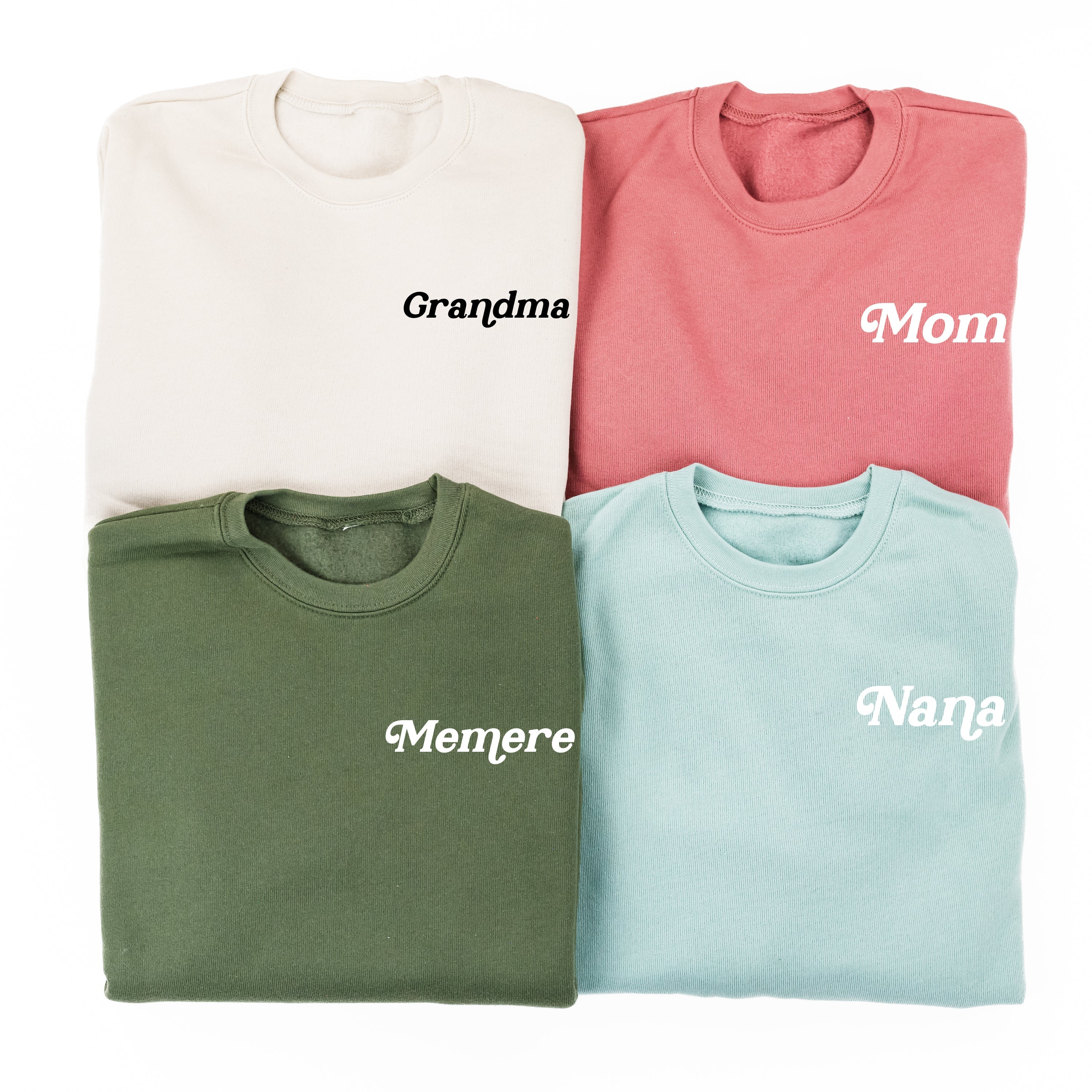 Mother's Day SUPER-SOFT Fleece - Limited Edition LMSS® Embroidered Sweatshirt - Multiple ITALIC Names to Choose From - Image 7