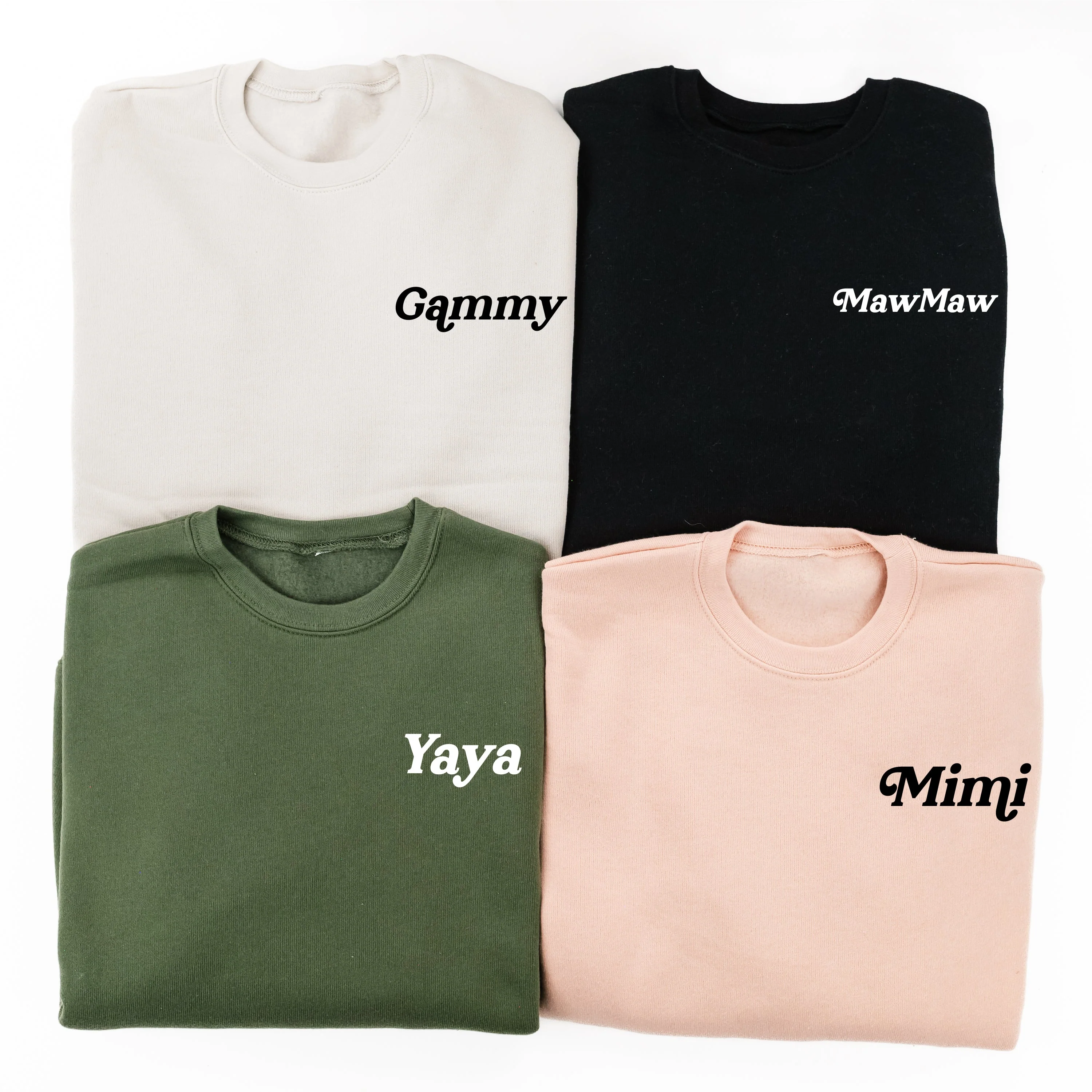 Mother's Day SUPER-SOFT Fleece - Limited Edition LMSS® Embroidered Sweatshirt - Multiple ITALIC Names to Choose From - Image 8