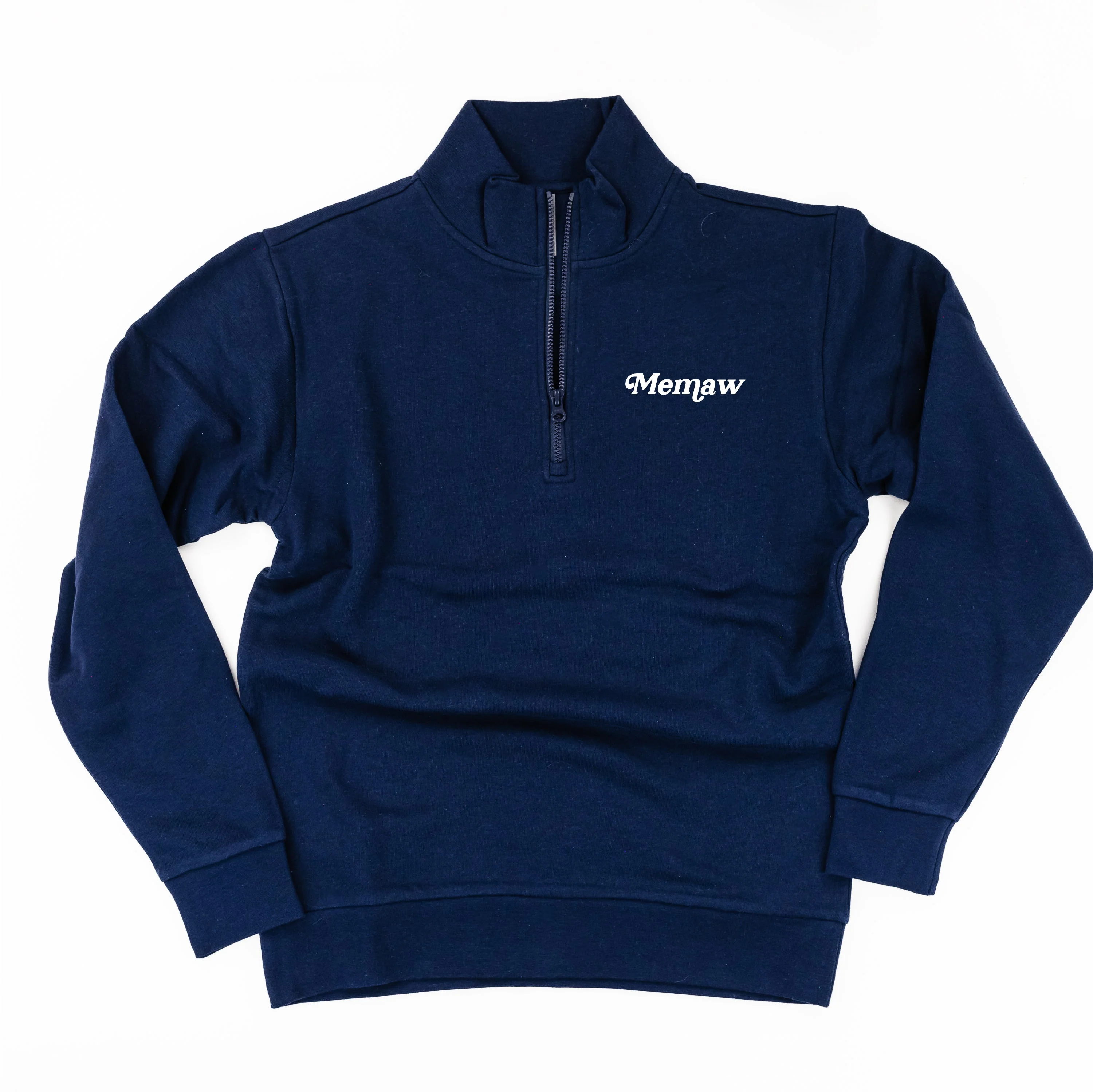 Mother's Day Quarter Zip Sweatshirt - Multiple Names + Colors Available (white thread) - Image 7