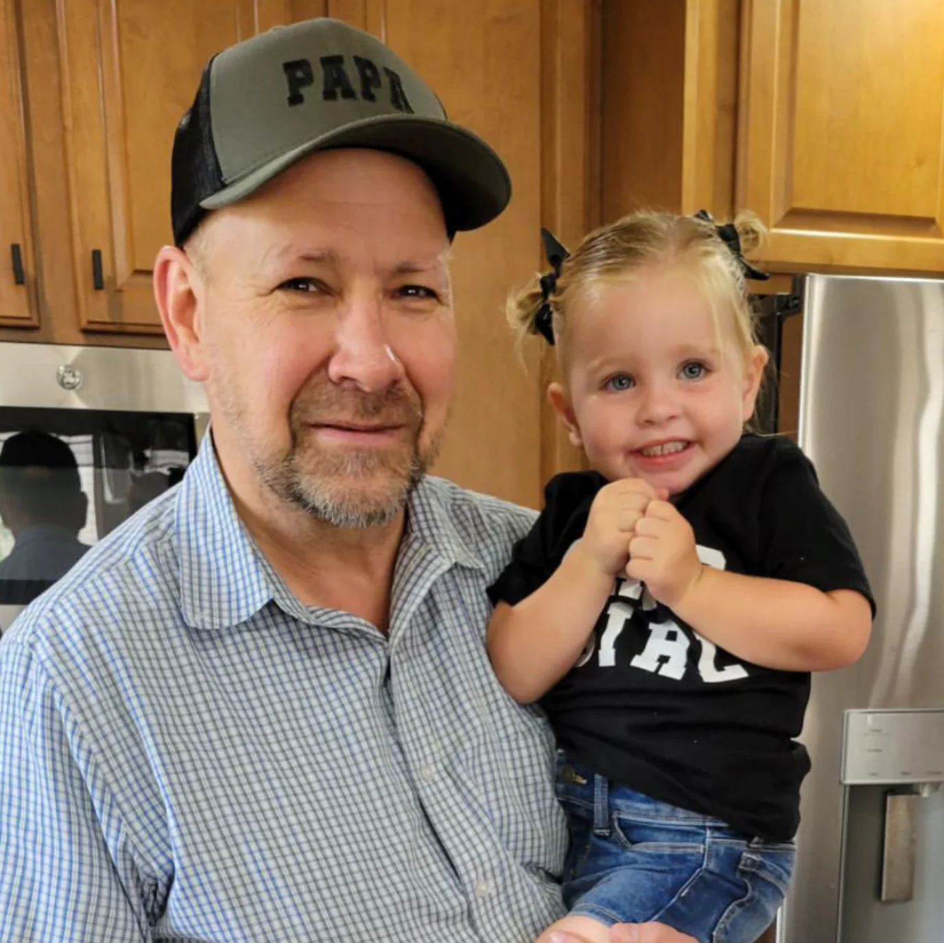 Father's Day Hat - Multiple Name & Color Options - Snapback Hat w/ Black Thread - Image 4