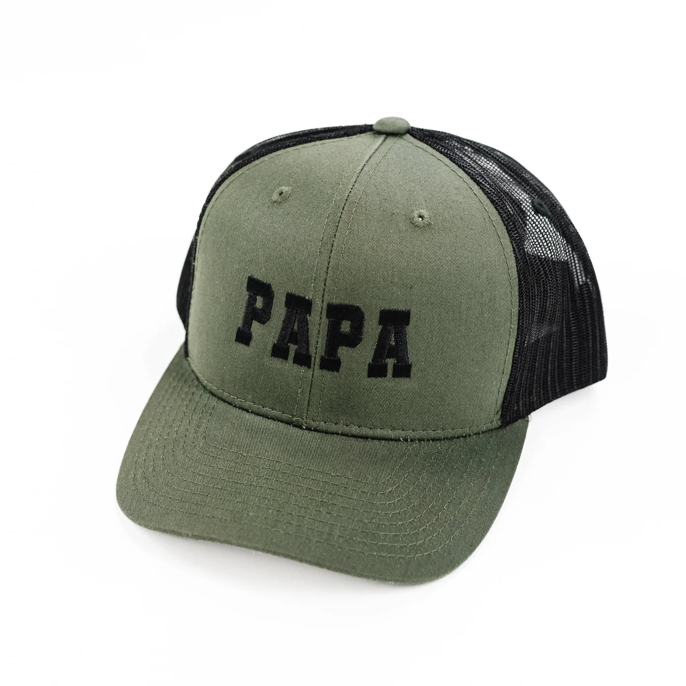 Father's Day Hat - Multiple Name & Color Options - Snapback Hat w/ Black Thread - Image 8