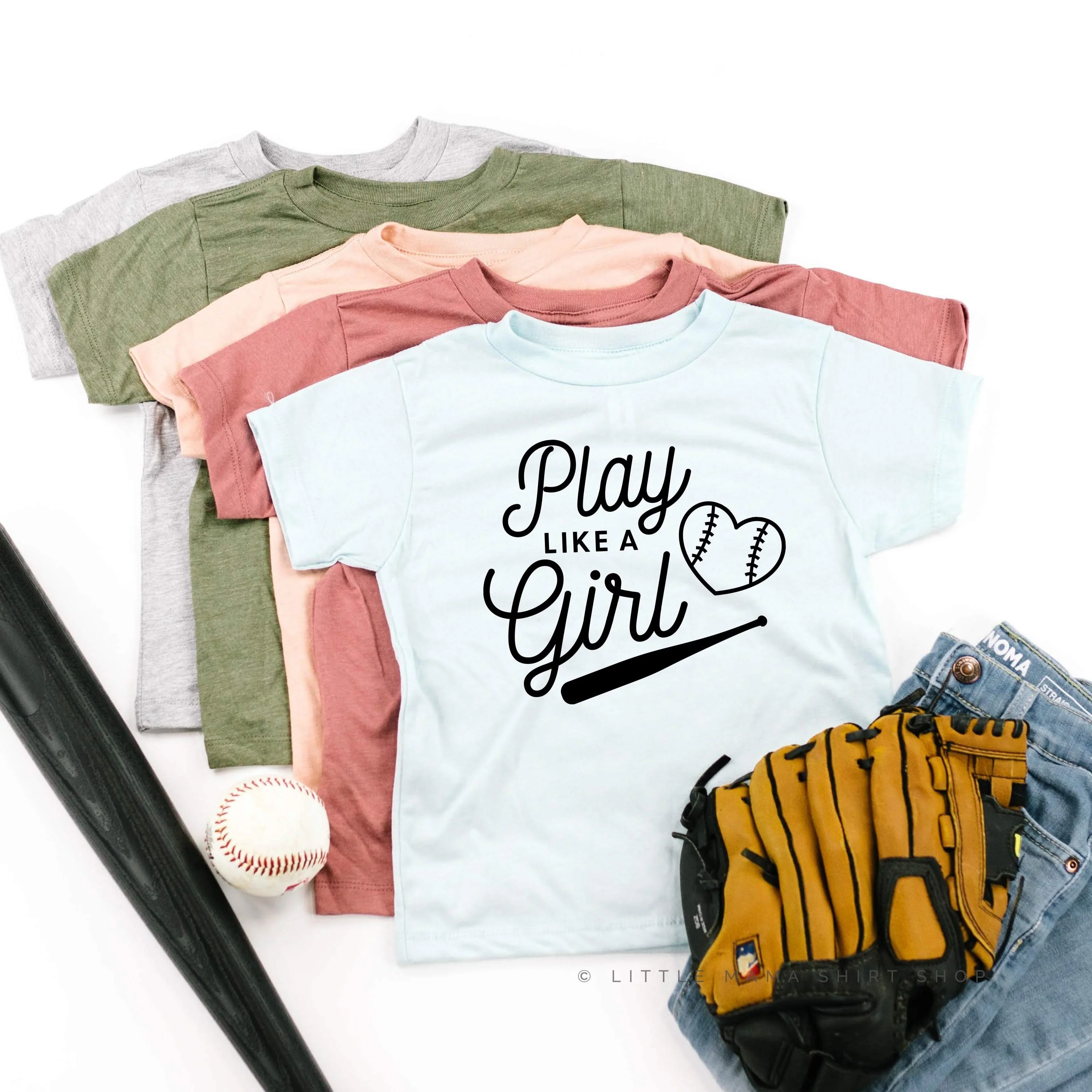 Play Like A Girl - Child Tee - Image 6