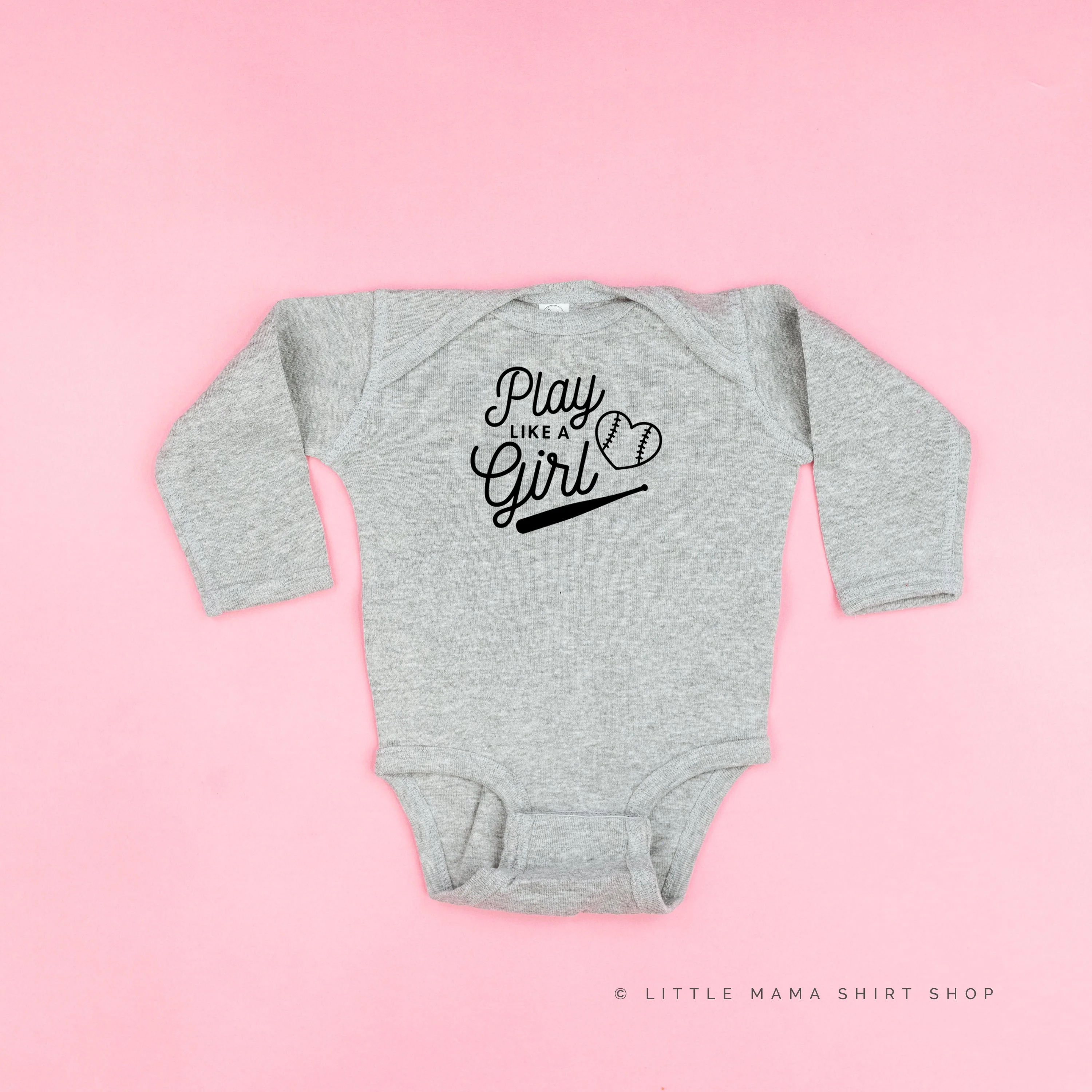 Play Like A Girl - Child Long Sleeve Tee - Image 3