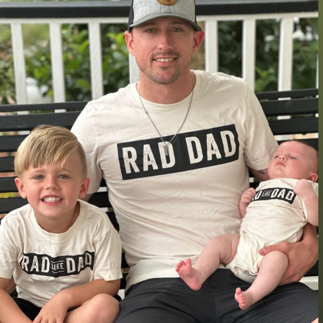 Rad Dad(one line) + Rad Like Dad - Set of 2 Shirts - Image 10