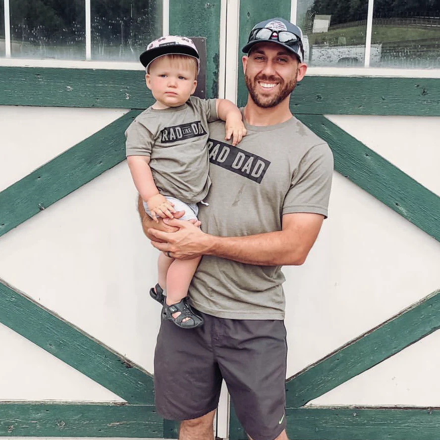 Rad Dad(one line) + Rad Like Dad - Set of 2 Shirts - Image 3