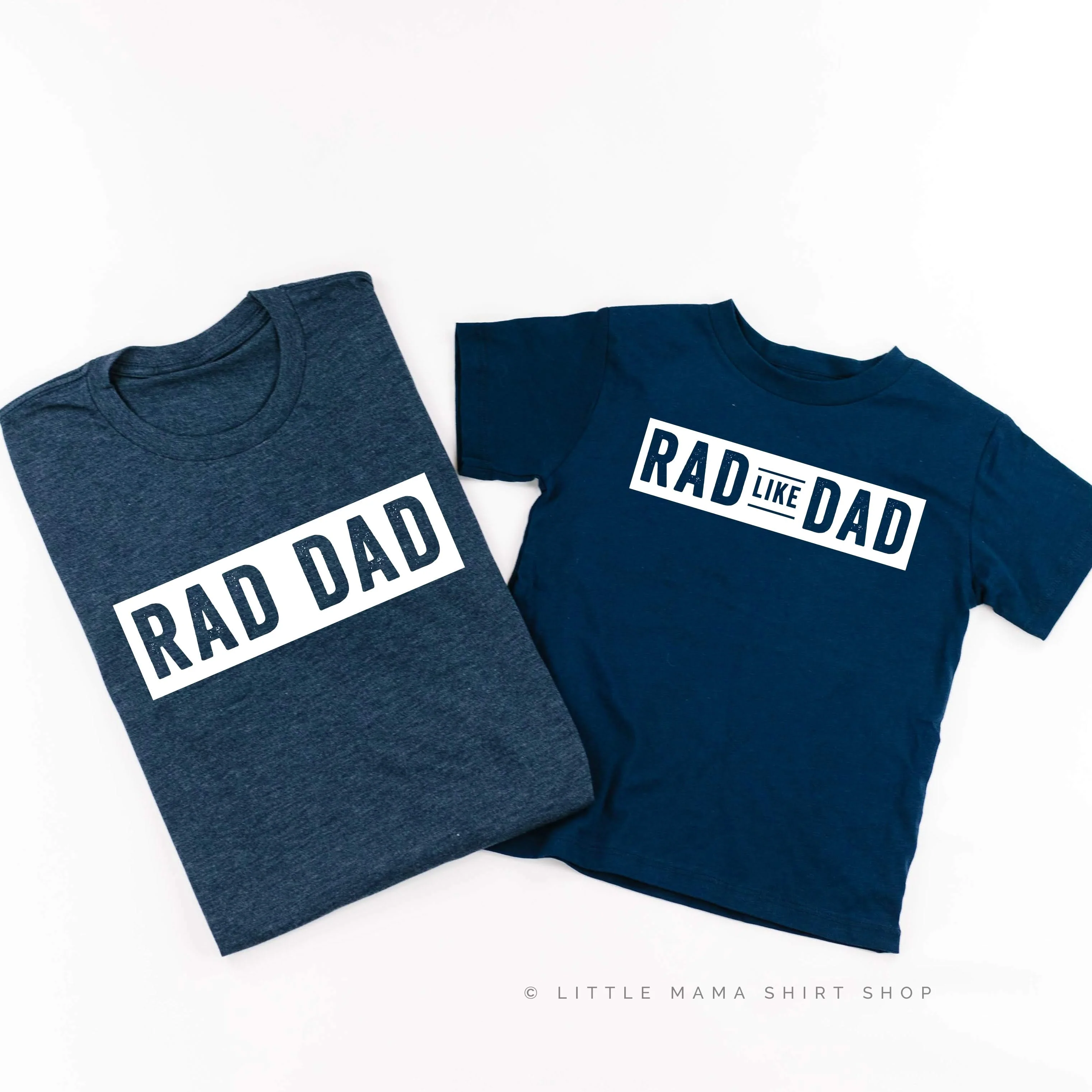 Rad Dad(one line) + Rad Like Dad - Set of 2 Shirts - Image 4