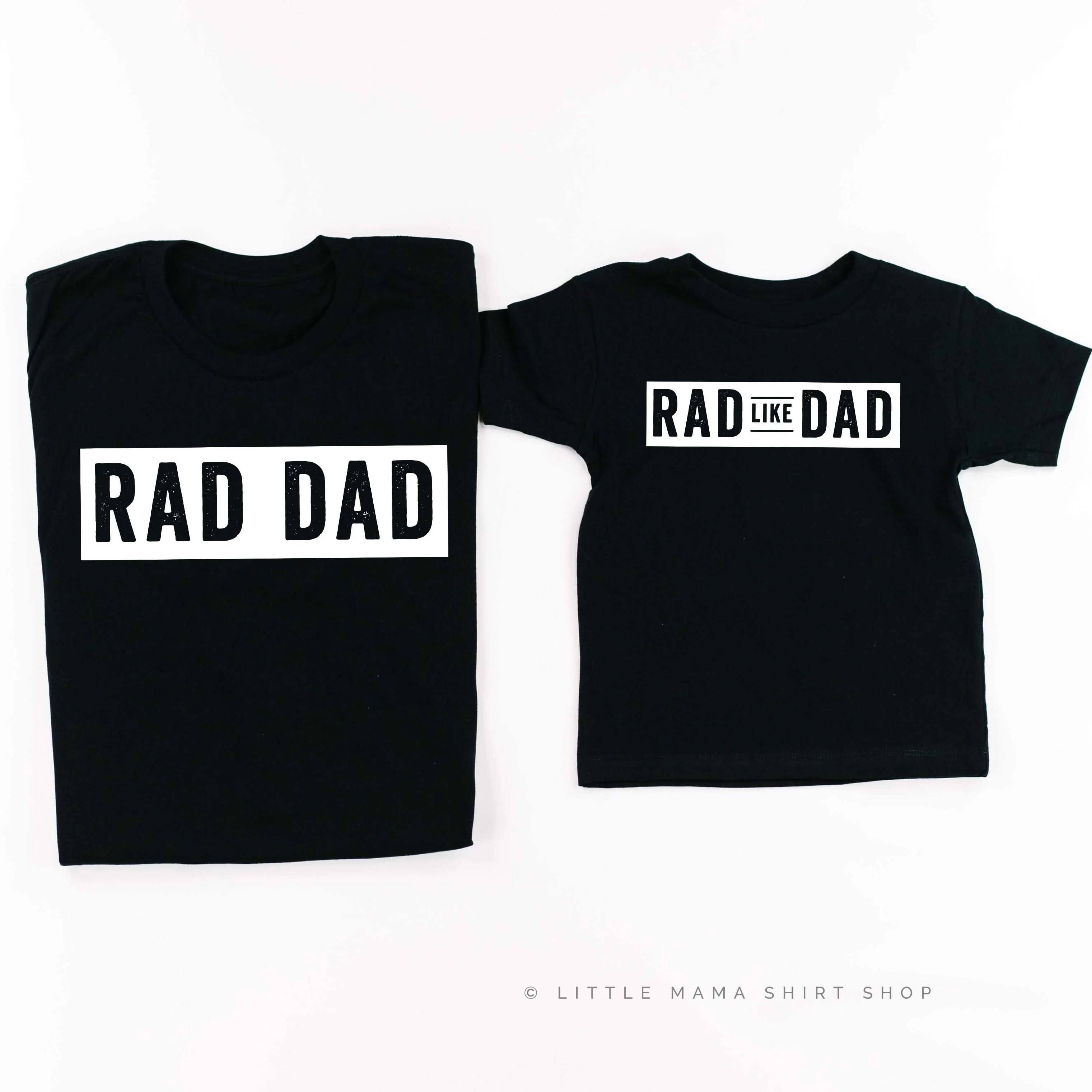 Rad Dad(one line) + Rad Like Dad - Set of 2 Shirts - Image 5
