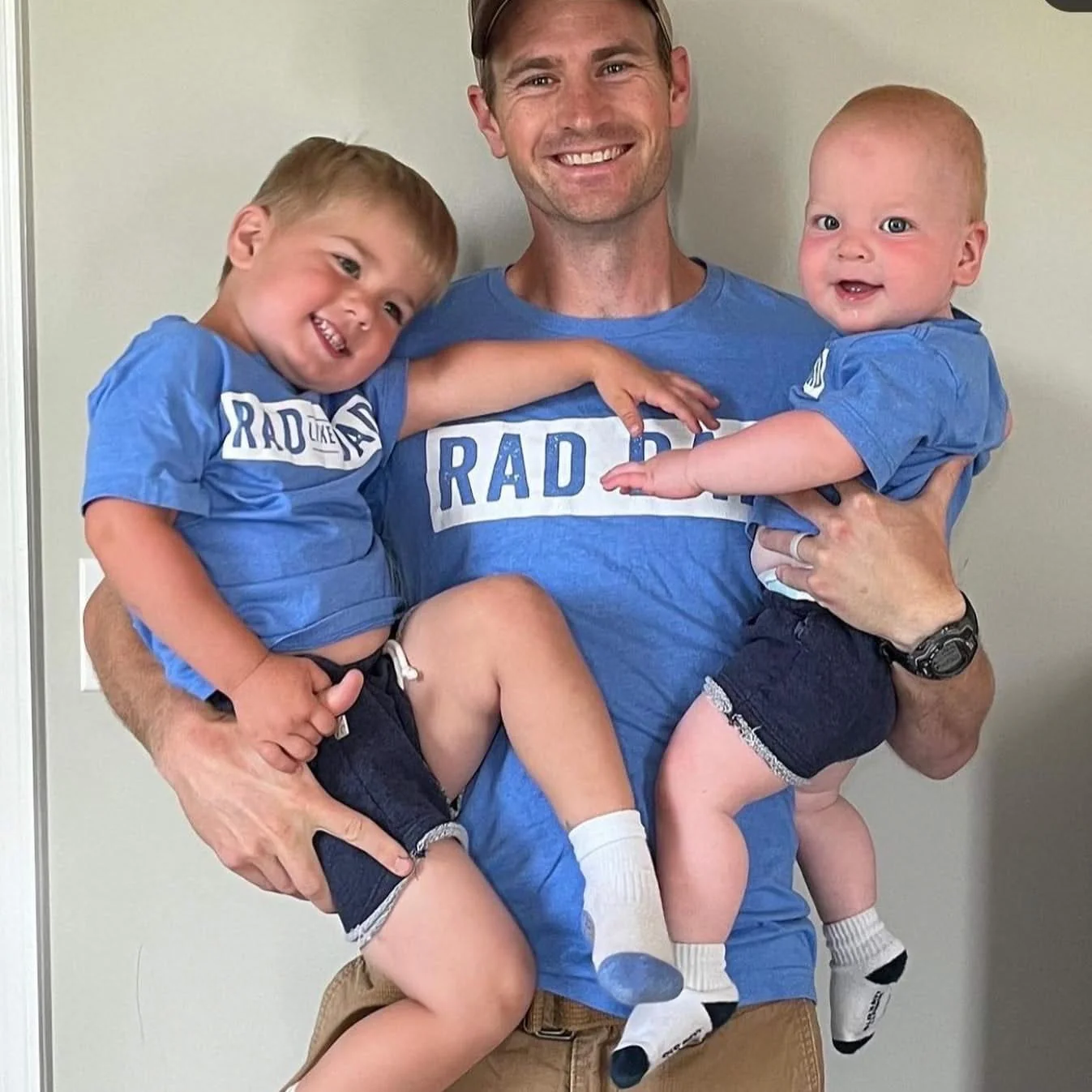Rad Dad(one line) + Rad Like Dad - Set of 2 Shirts - Image 9