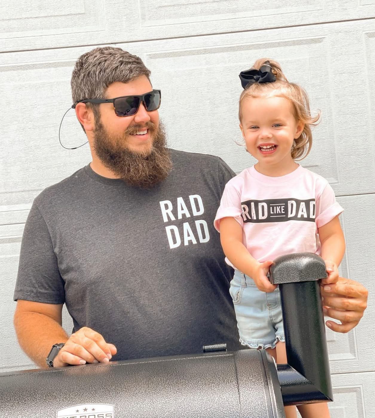 Rad Like Dad - Child Tee - Image 5