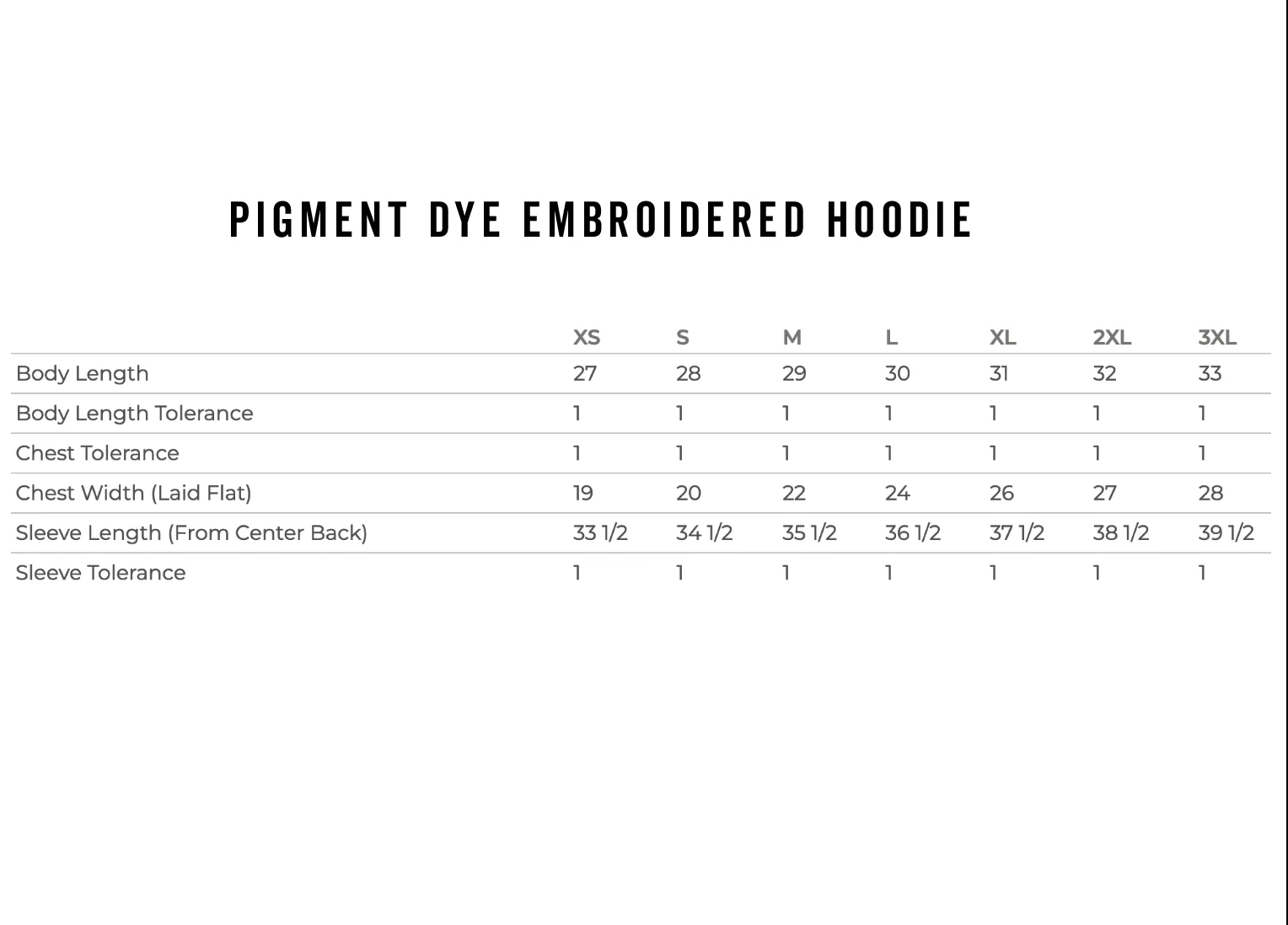 Embroidered PIGMENT HOODIE - Simple Smiley (pocket) - Image 3