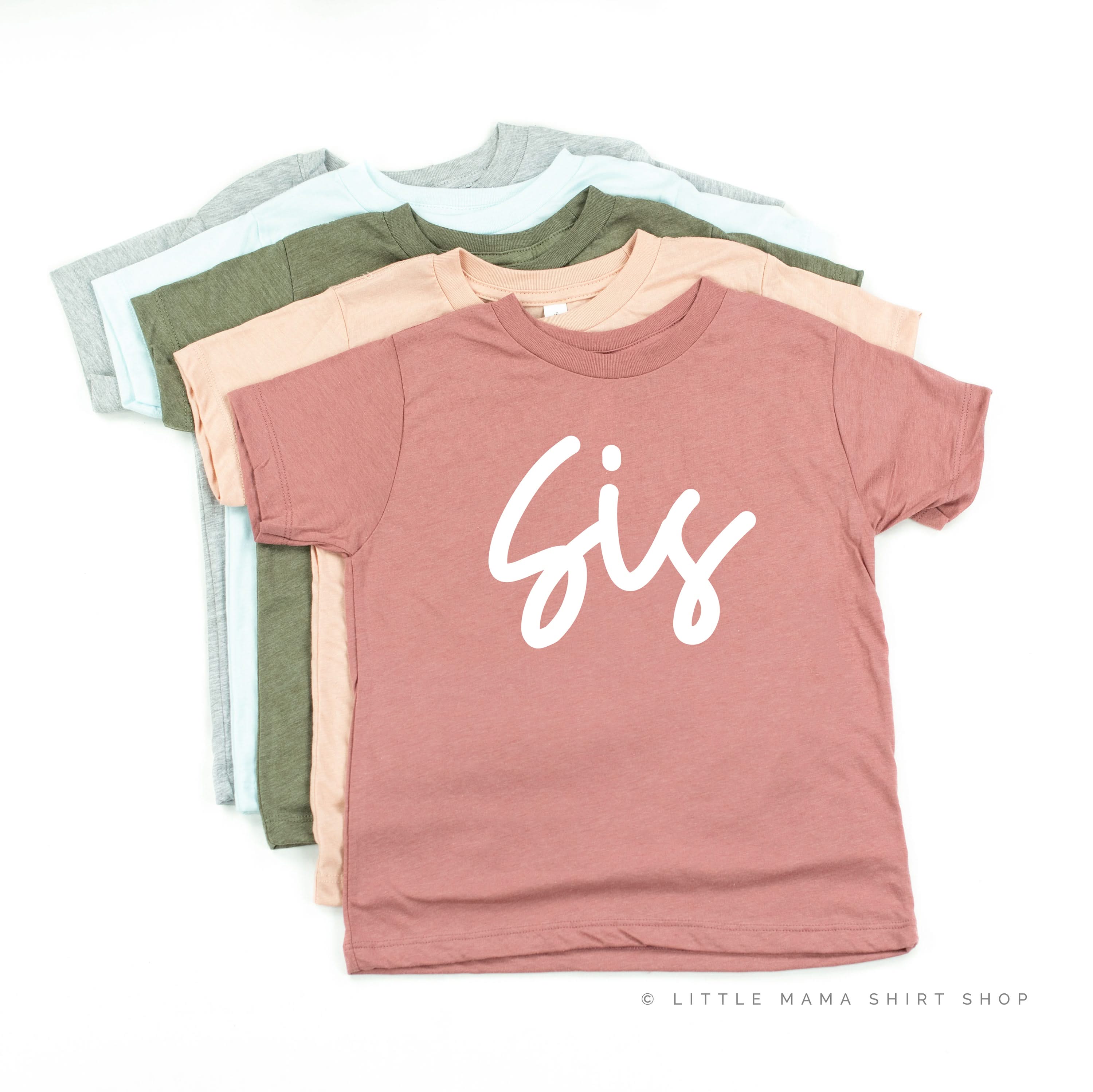 Sis (Cursive) - Child Tee - Image 3