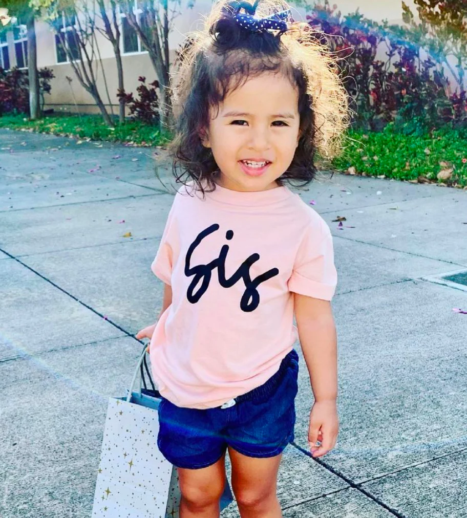 Sis (Cursive) - Child Tee - Image 7