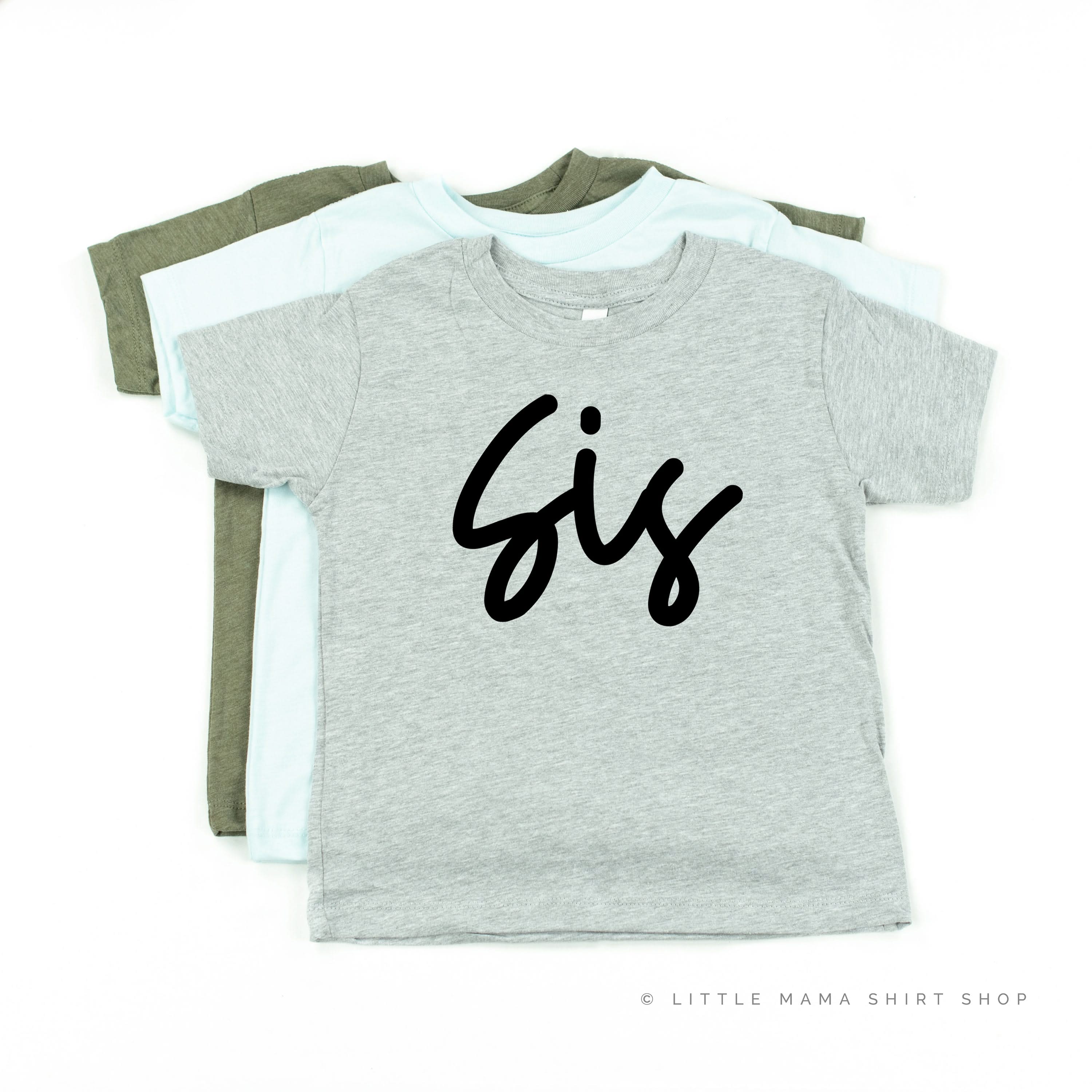 Sis (Cursive) - Child Tee - Image 8