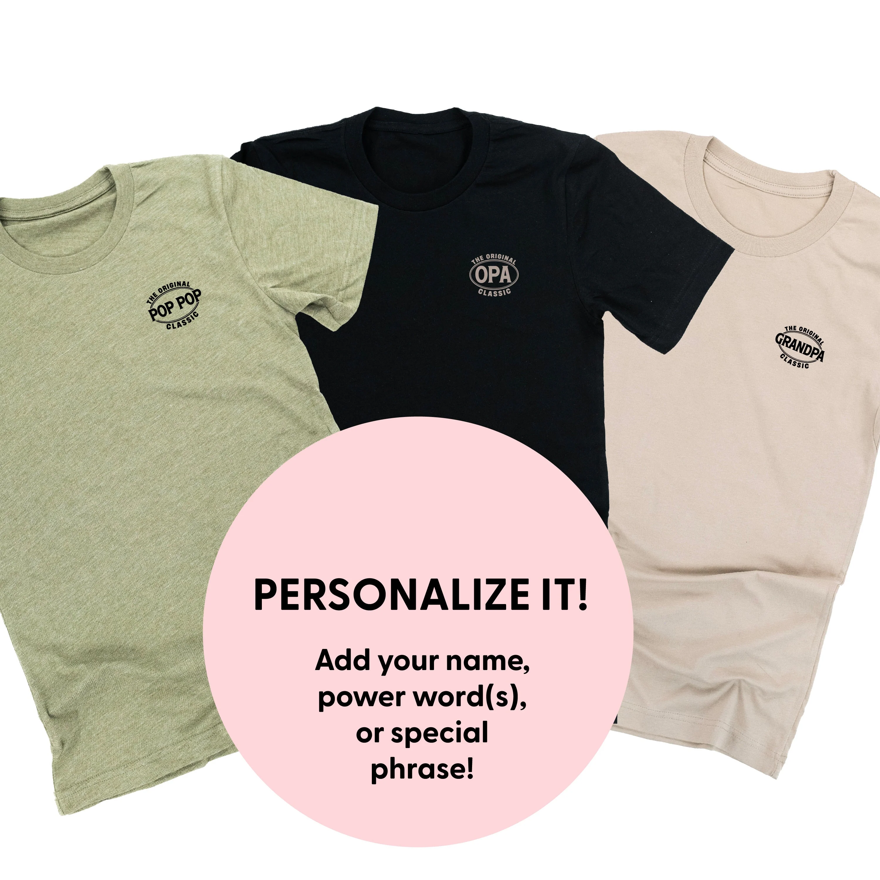 The Original Classic - (PERSONALIZE IT!) - Unisex Tee - Image 3