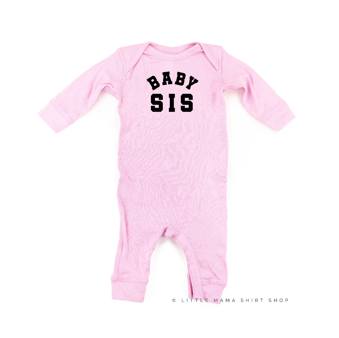 Varsity 'Sis' Sibling Tees - (Choose Your Role) - Baby Sleeper - Image 3
