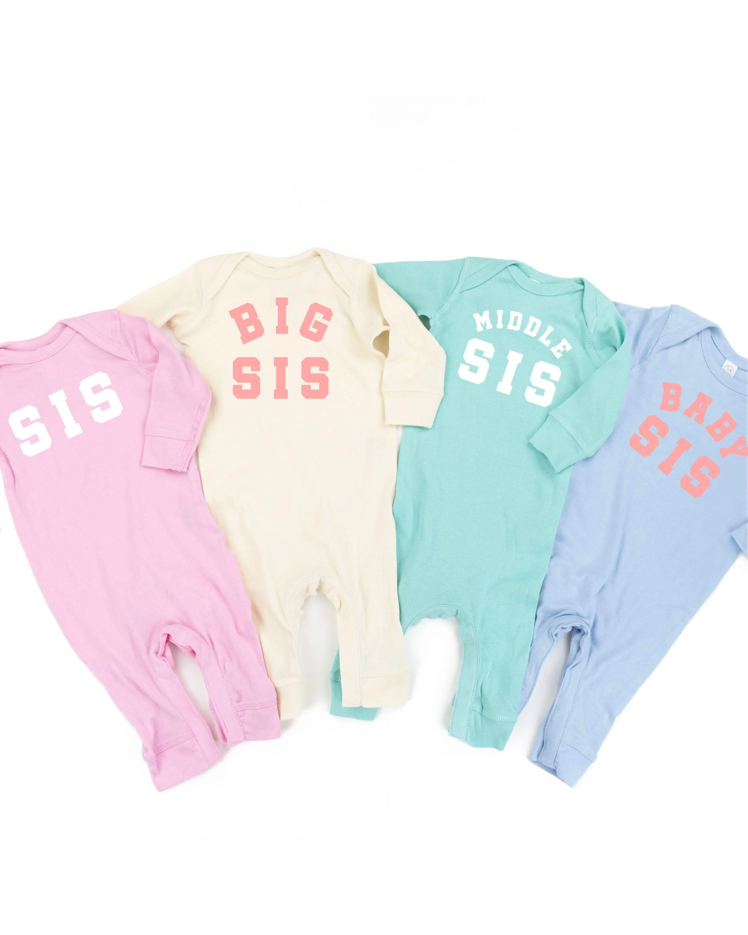 Varsity 'Sis' Sibling Tees - (Choose Your Role) - Baby Sleeper - Image 5