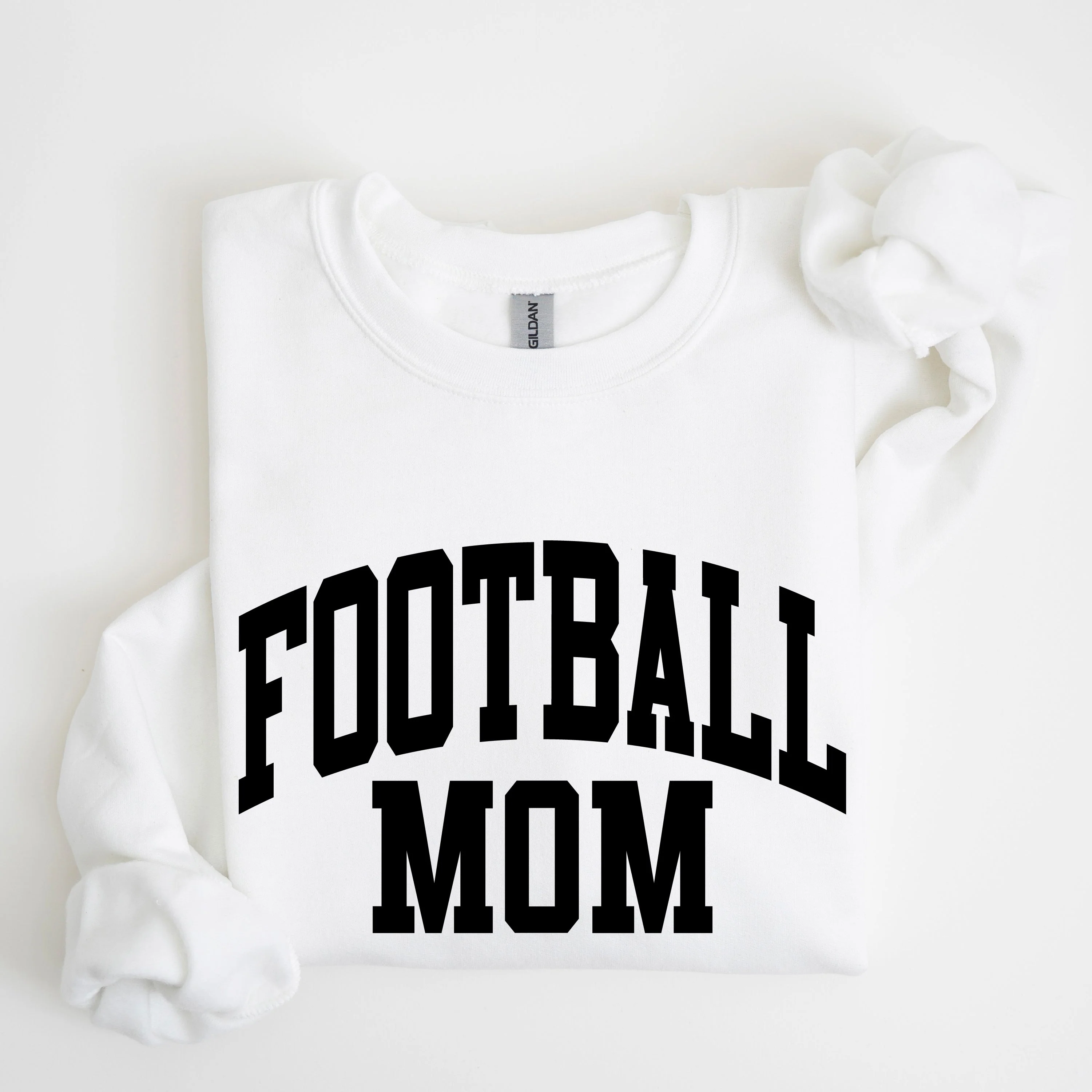 Varsity Style - FOOTBALL MOM - BASIC FLEECE CREWNECK - Image 12