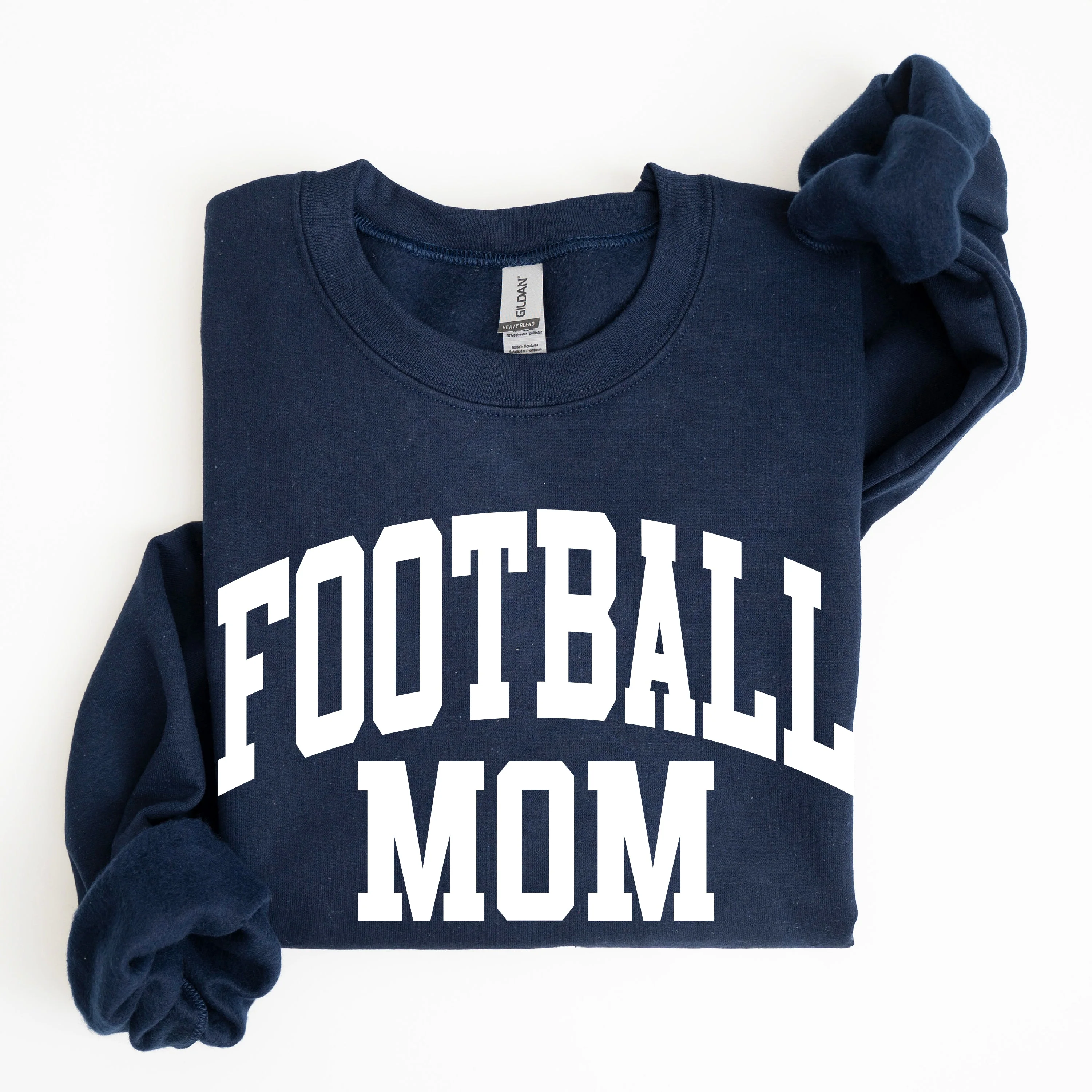 Varsity Style - FOOTBALL MOM - BASIC FLEECE CREWNECK - Image 13
